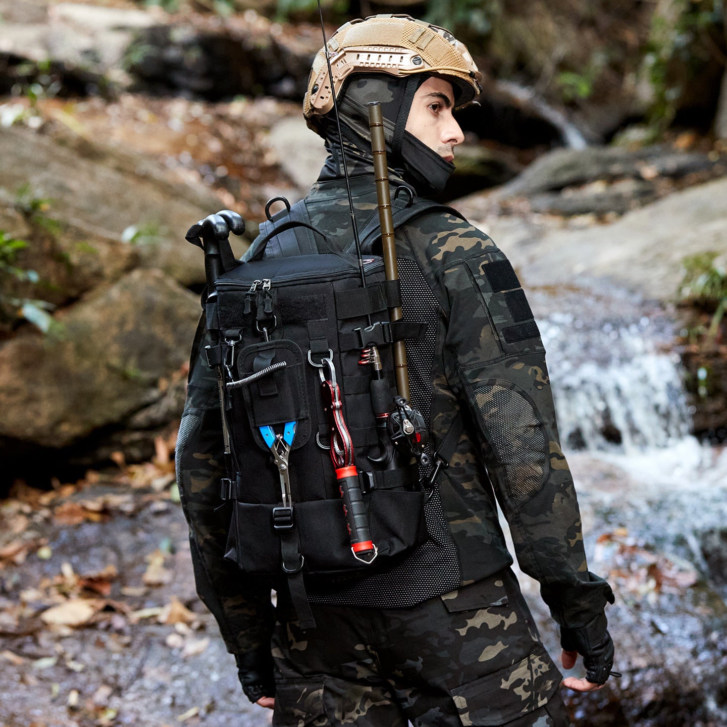 Men's One Large Capacity Portable Fishing Insertion Travel Bags