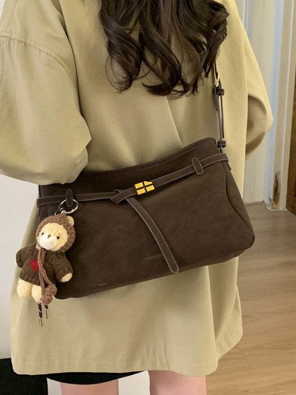 Women's Fashion Retro Frosted High-grade Underarm Women's Shoulder Bag