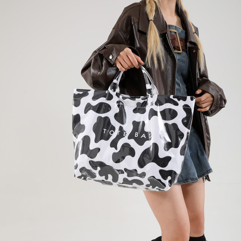 Women's Korean Style Large Capacity Totes Fashion Portable Tote Bag