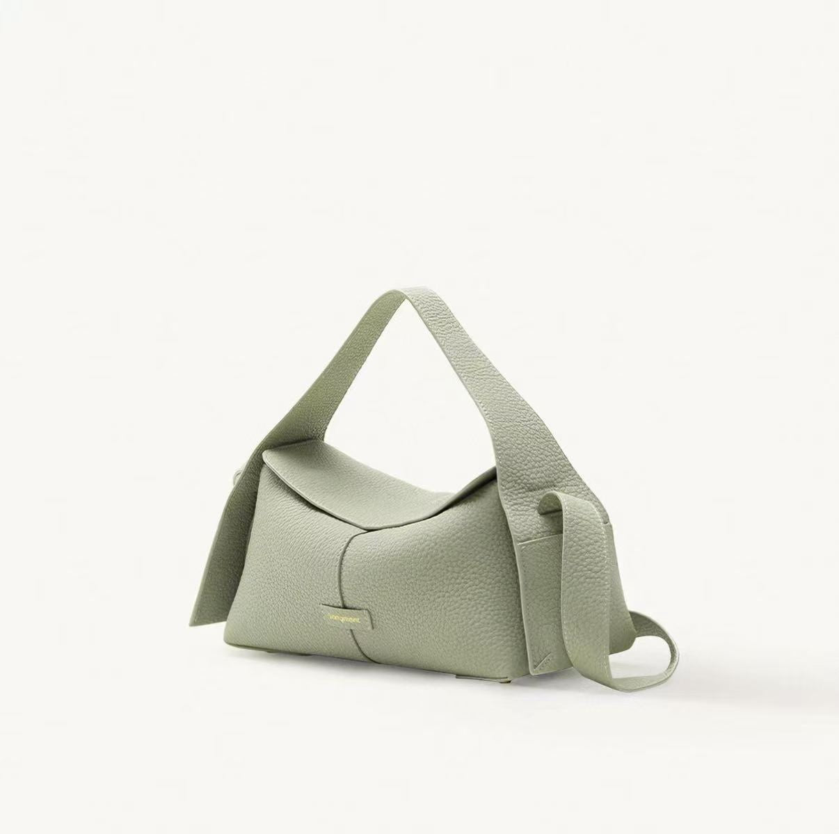 Women's Ear Hanging Roof First Layer Cowhide Commuter Bags