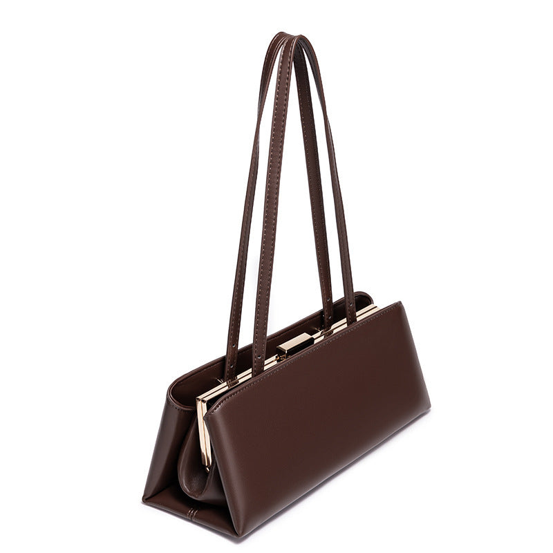 Mild Luxury Retro Textured Niche Saddle Bags