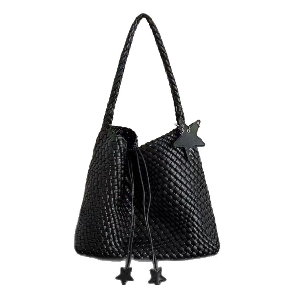 Gun Mother Texture Portable Underarm Vegetable Bags