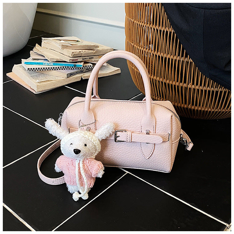 Women's Simple Lychee Pattern Hand Fashion High-grade Bags