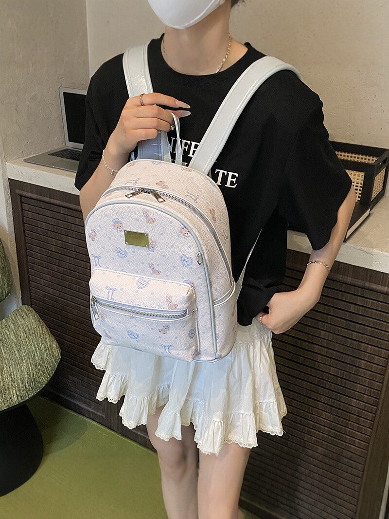 Cute Cartoon Large Capacity Girly Style Women's Backpack