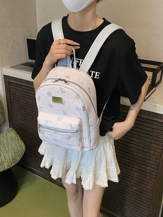 Cute Cartoon Large Capacity Girly Style Women's Backpack
