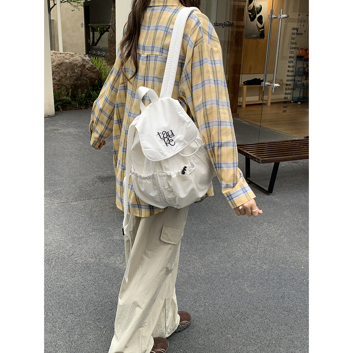 Women's Korean Spring Fashion Street Large Capacity Backpacks