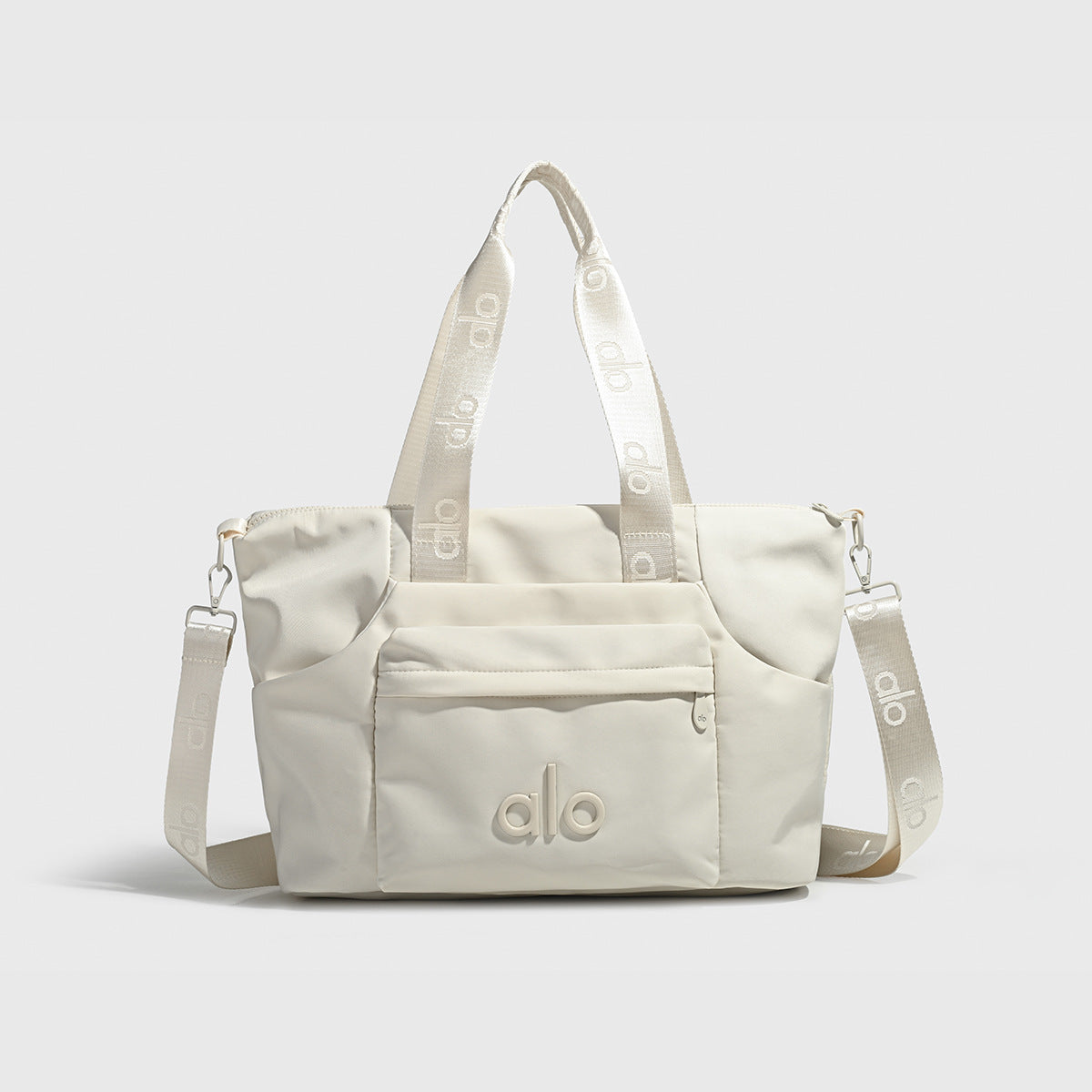 Yoga Fitness Trendy Fashion Solid Color Tote Bag