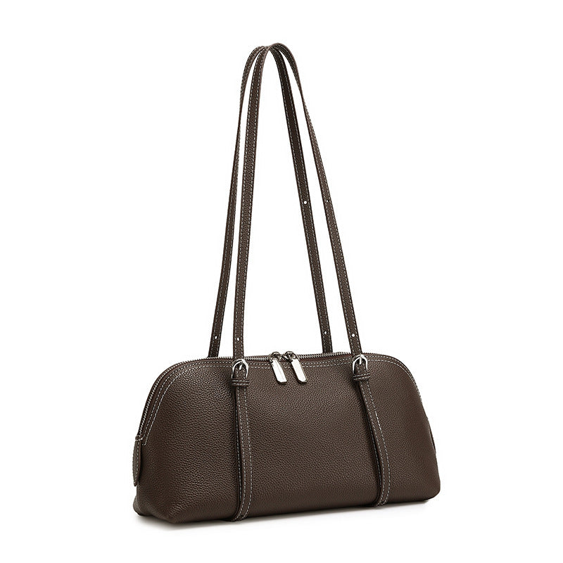 Women's Genuine Leather Simple Commuting Fashion Underarm Women's Shoulder Bag