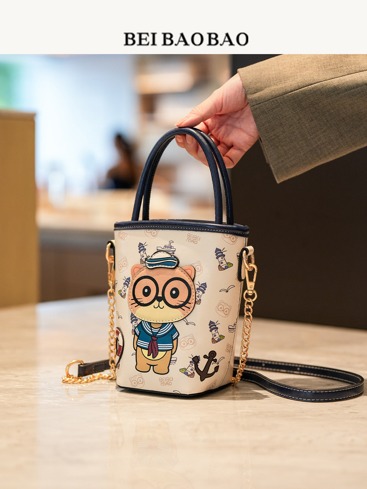 Women's Source Cartoon Light Luxury Design Fashion Women's Messenger Bag