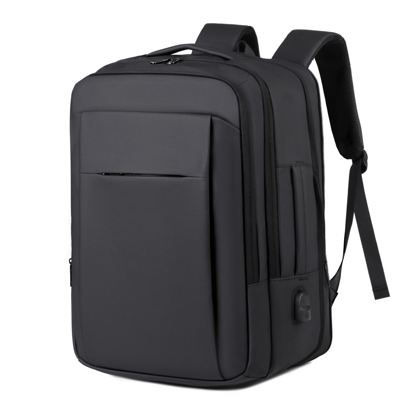 Popular Men's Simple Waterproof Hard-wearing Advanced Business Backpack