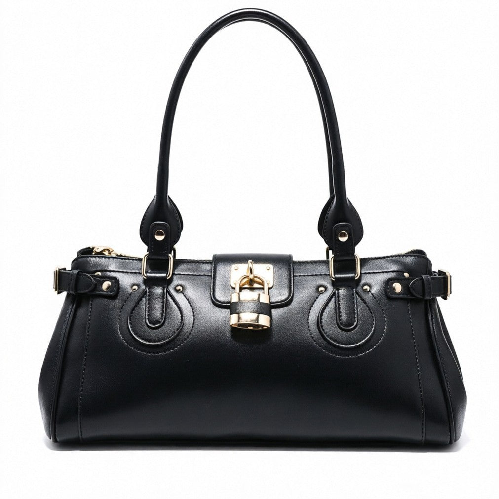 Women's Millennium Hot Retro Distressed Head Family High-grade Large Handbags
