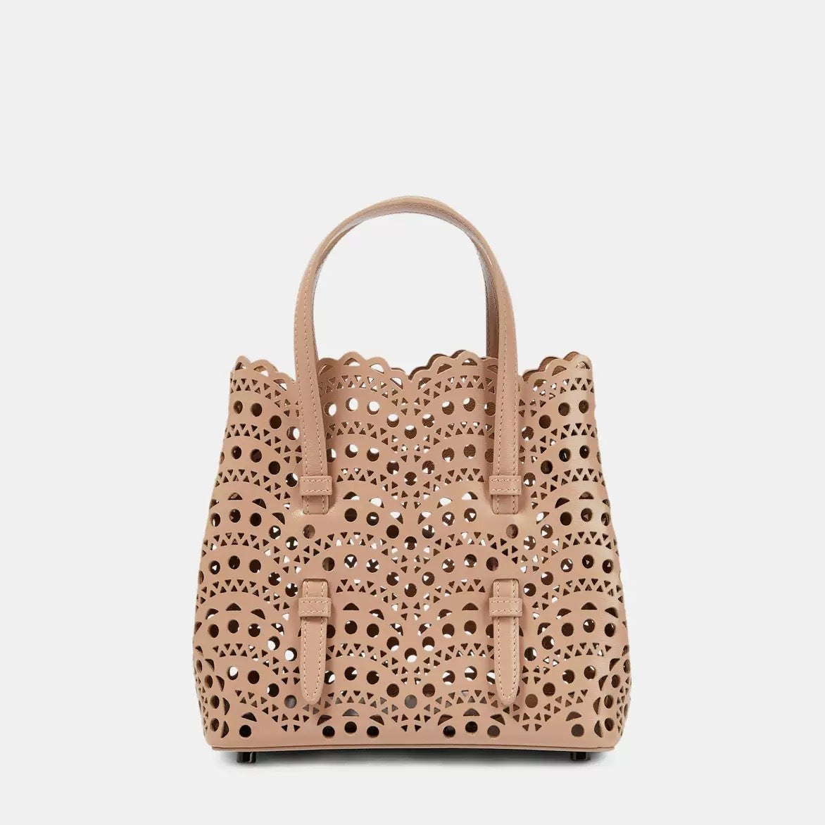 Women's Leather High-grade Niche Wave Hollow Carved Vegetable Women's Shoulder Bag