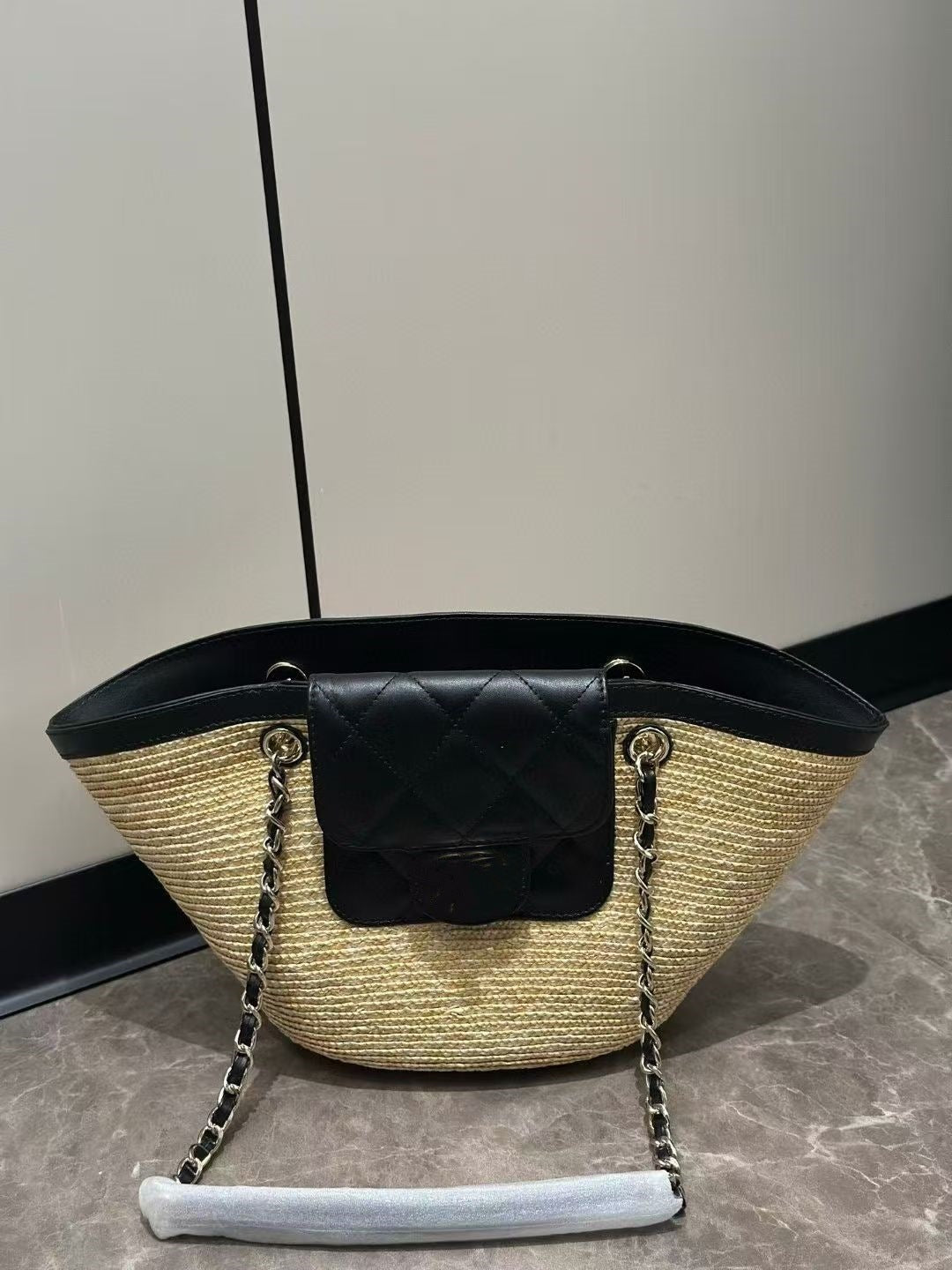 Summer Sheepskin Straw Portable Fashion Beach Bags