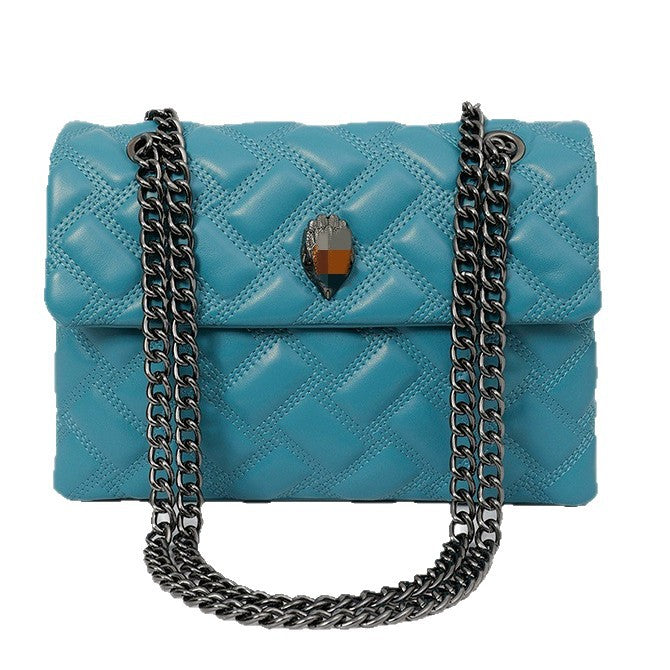 Women's Niche High-grade Diamond Plaid Light Luxury Women's Shoulder Bag