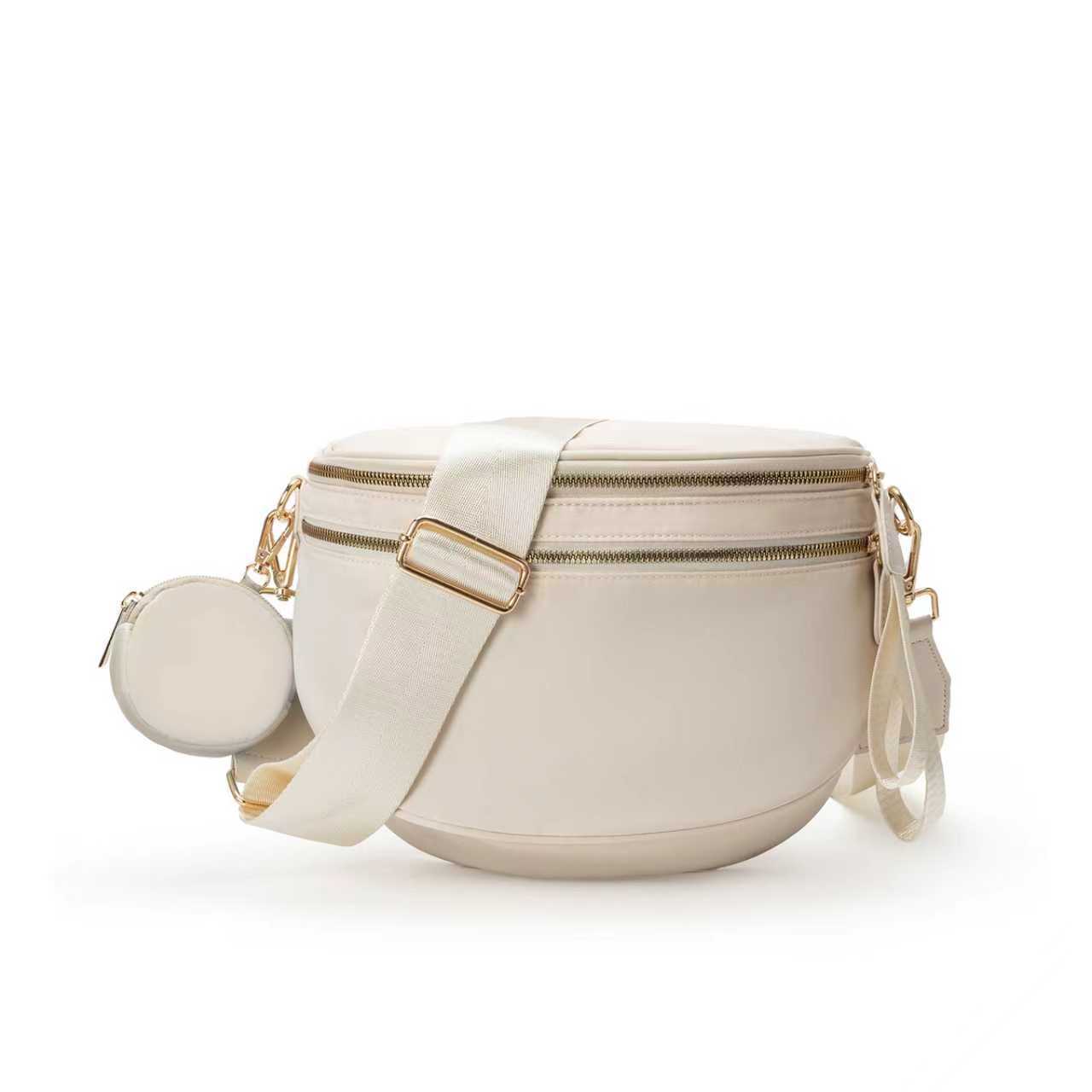 New Waterproof Fashionable Shell With Earphone Women's Messenger Bag