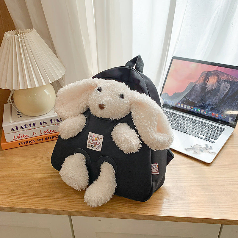 Women's Cute Cartoon Fashion Good-looking Design Sense Niche Leisure Backpack