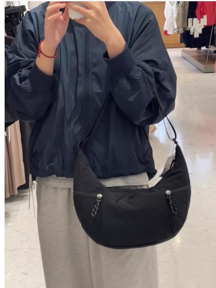 Women's Croissant Large Capacity Single Crescent Underarm Women's Messenger Bag