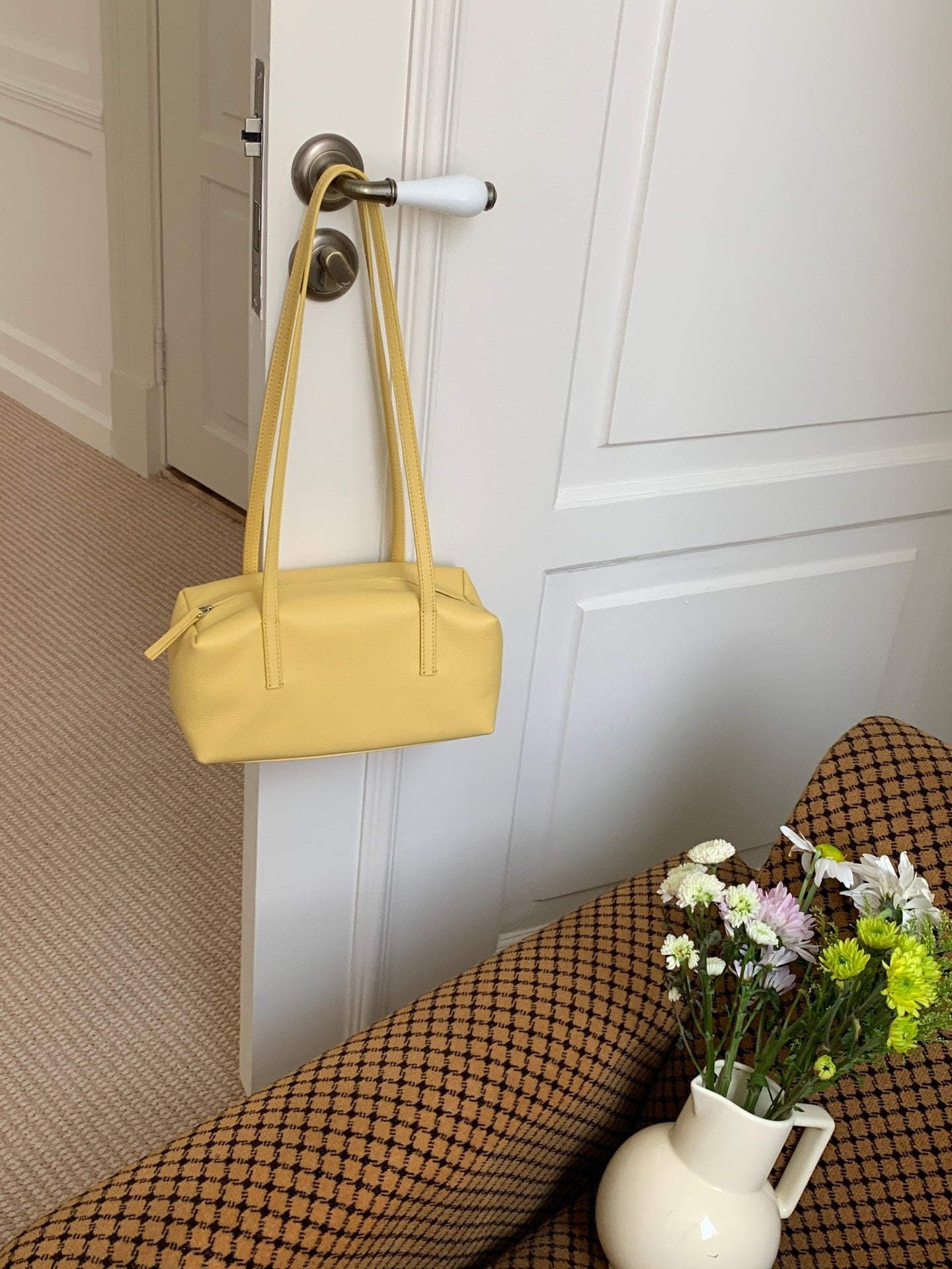 Series First Layer Cowhide Niche Minimalist Bags