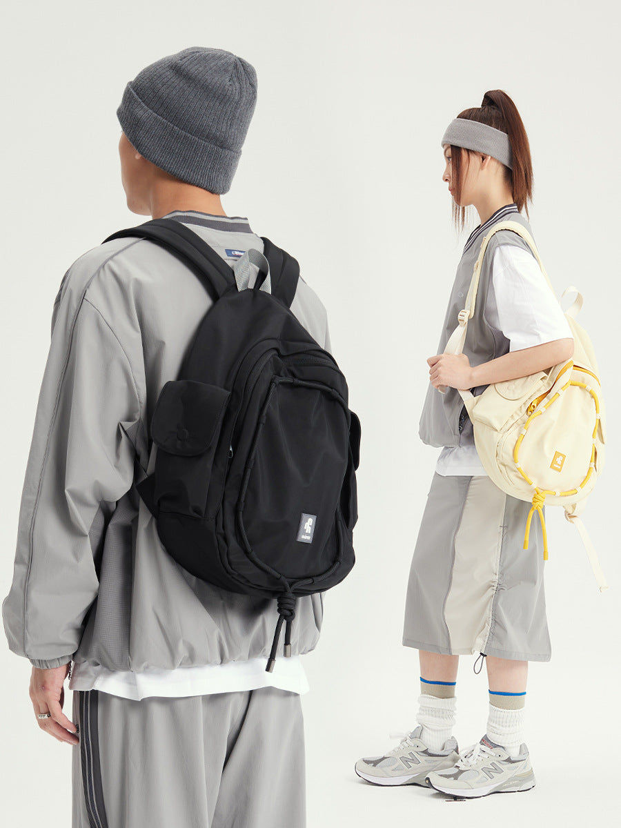 Women's Hello Niche Goose Egg Simple Versatile Large Capacity Men's Messenger Bag