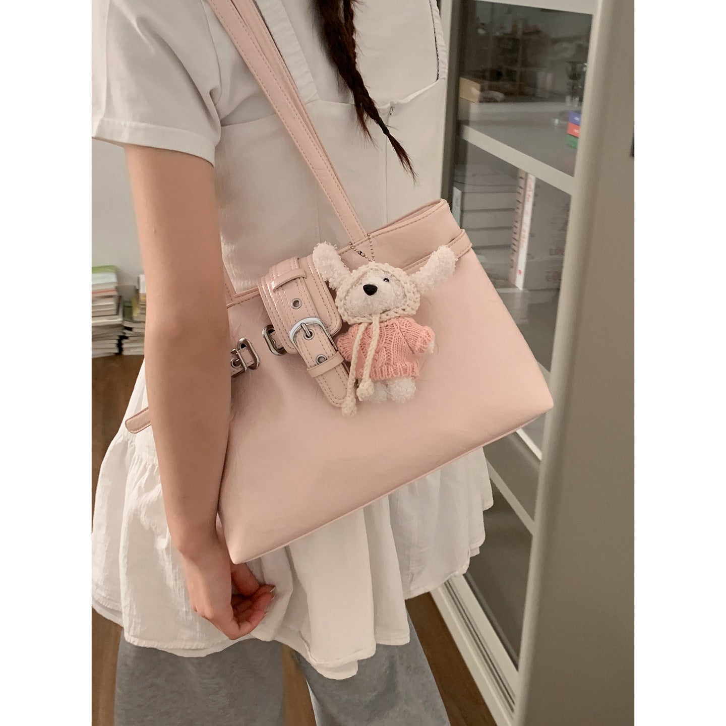 Women's Korean Underarm Summer Simple Commuter Tote Bags