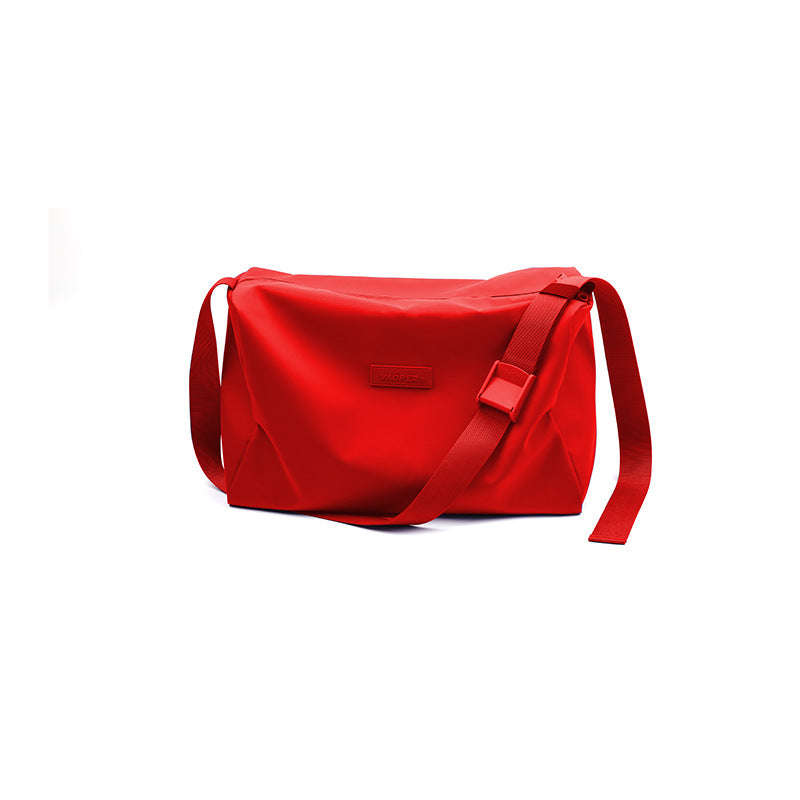 Women's & Men's Hello Red Fashion Large Capacity Fitness Men's Messenger Bag
