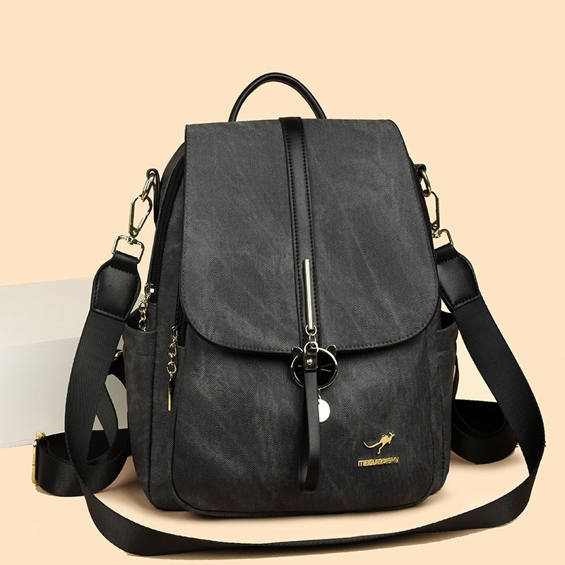 Women's Versatile Large Capacity Simple Stylish Lightweight Can Backpacks