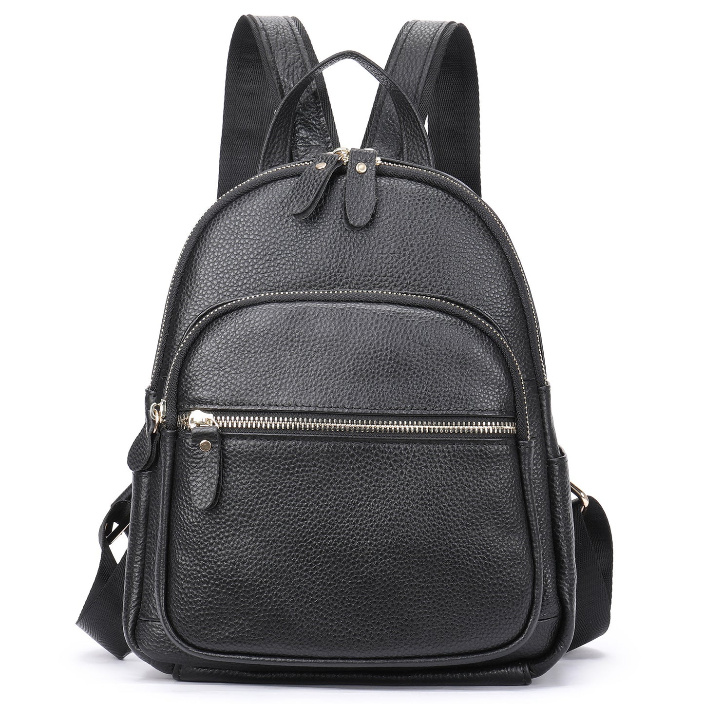 Women's Leather Minority Fashion Large Capacity First Backpacks