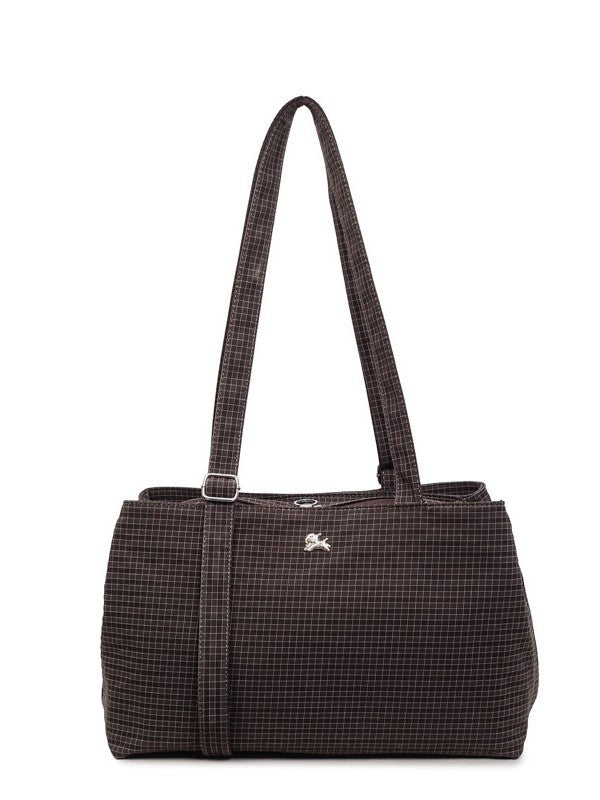 Women's Korean Fashion Striped Large Capacity Commuter Women's Messenger Bag