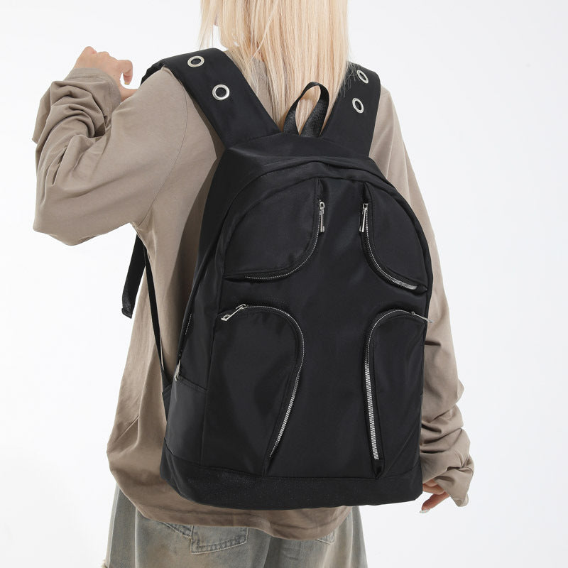 Women's & Men's High-grade Nylon Large Capacity Business Backpack