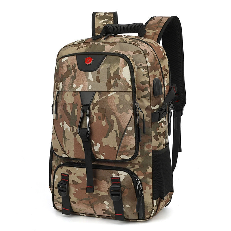 Comfortable Men's Large Capacity Hiking Waterproof Leisure Backpack