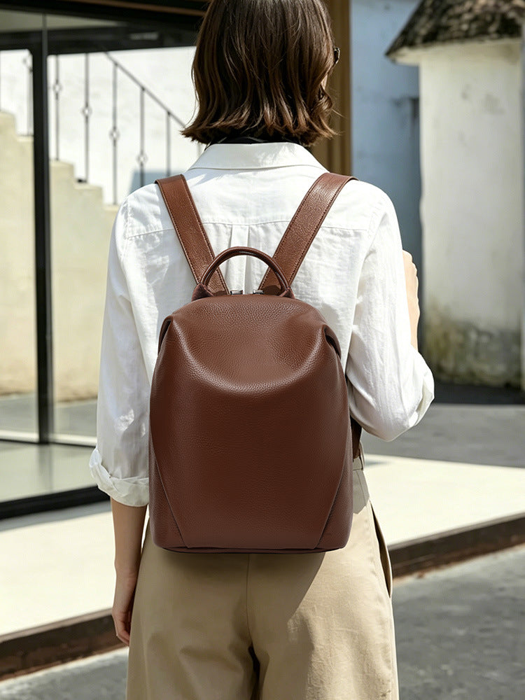 Versatile Practical Daily Commuter Simple Stylish Good Texture Soft Women's Backpack