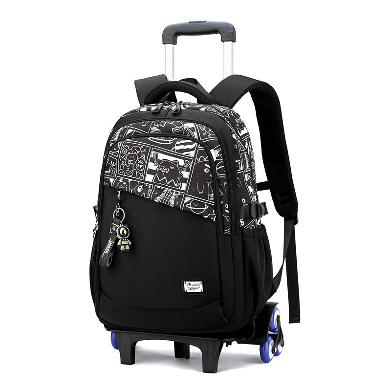 Men's High Junior Large Capacity Fashion Trendy Leisure Backpack