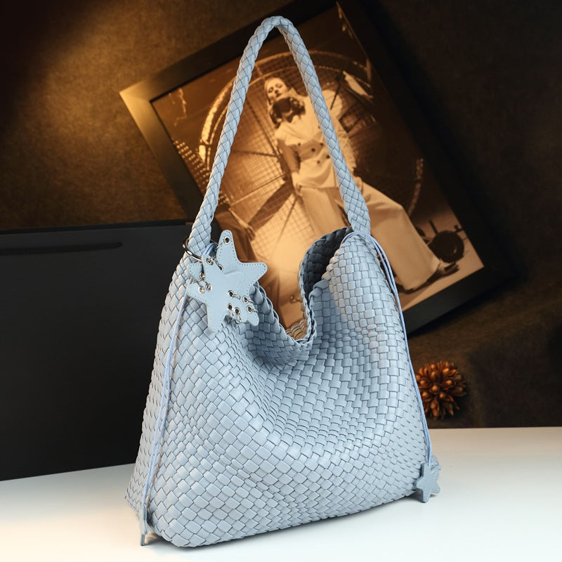 Women's Big Fashion Genuine Leather Trend Underarm Large Capacity Women's Handbag