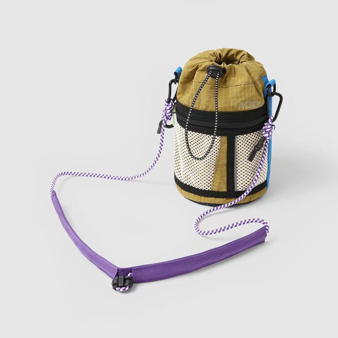 Women's & Men's Contrast Color Waterproof Bucket Bag