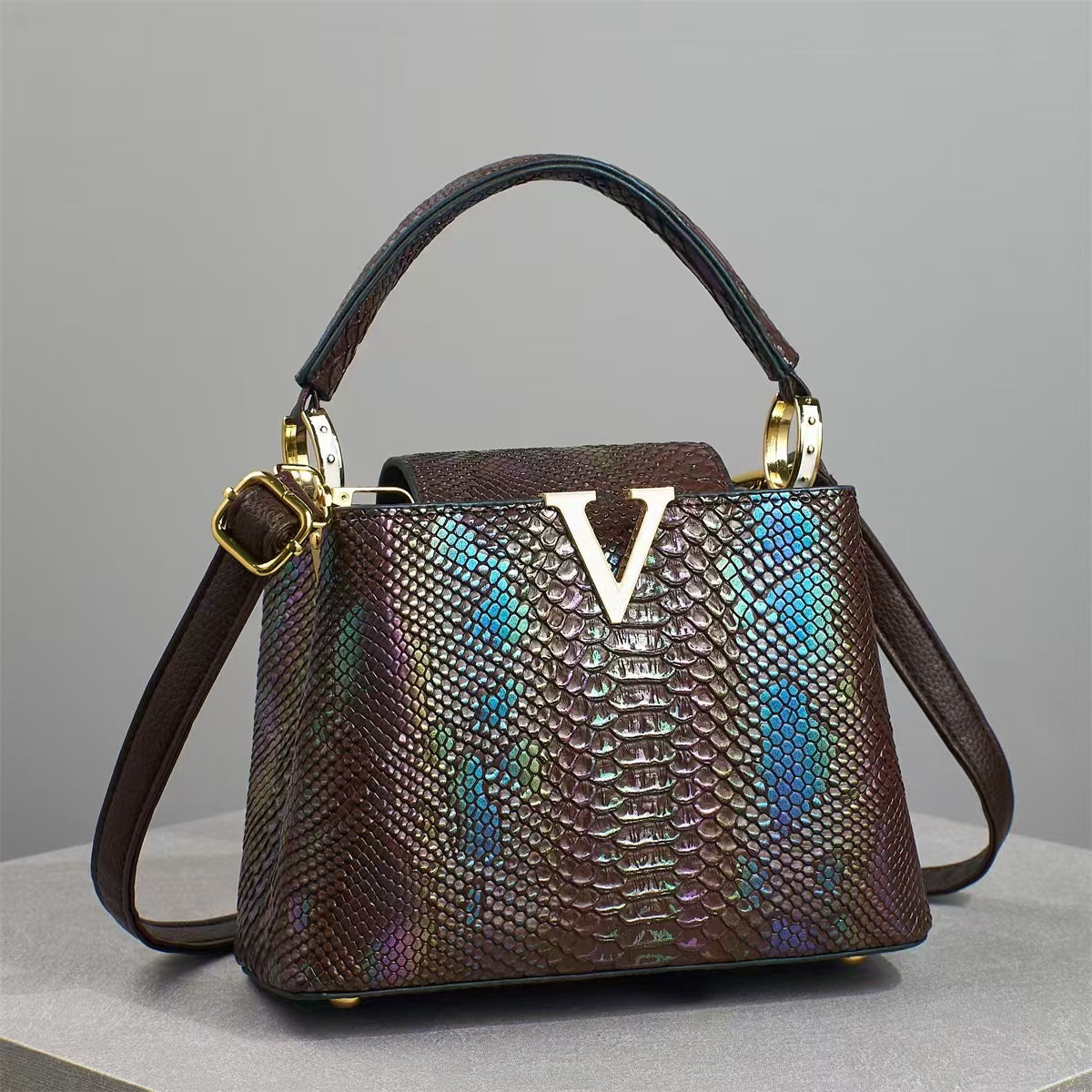 Women's Advanced Texture Commuter Portable Summer Women's Messenger Bag
