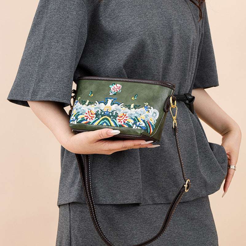Chinese Style Retro National Embroidery High Quality Shoulder Bags
