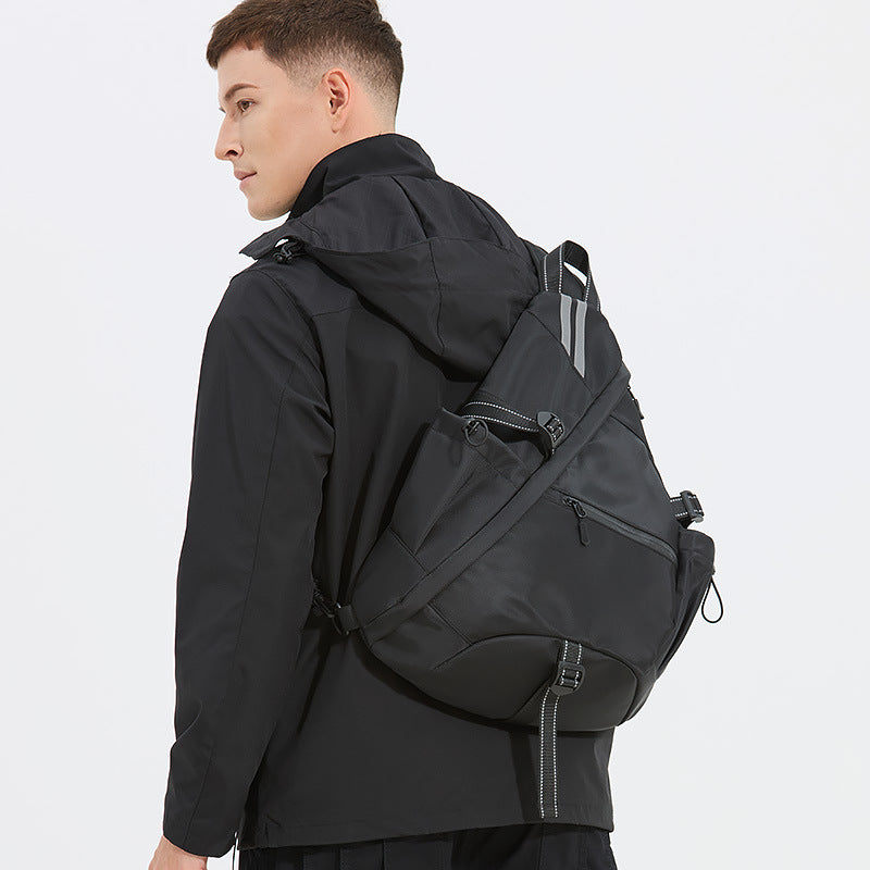 Men's Bow Arrow Cycling Waterproof Rucksack Men's Chest Bags