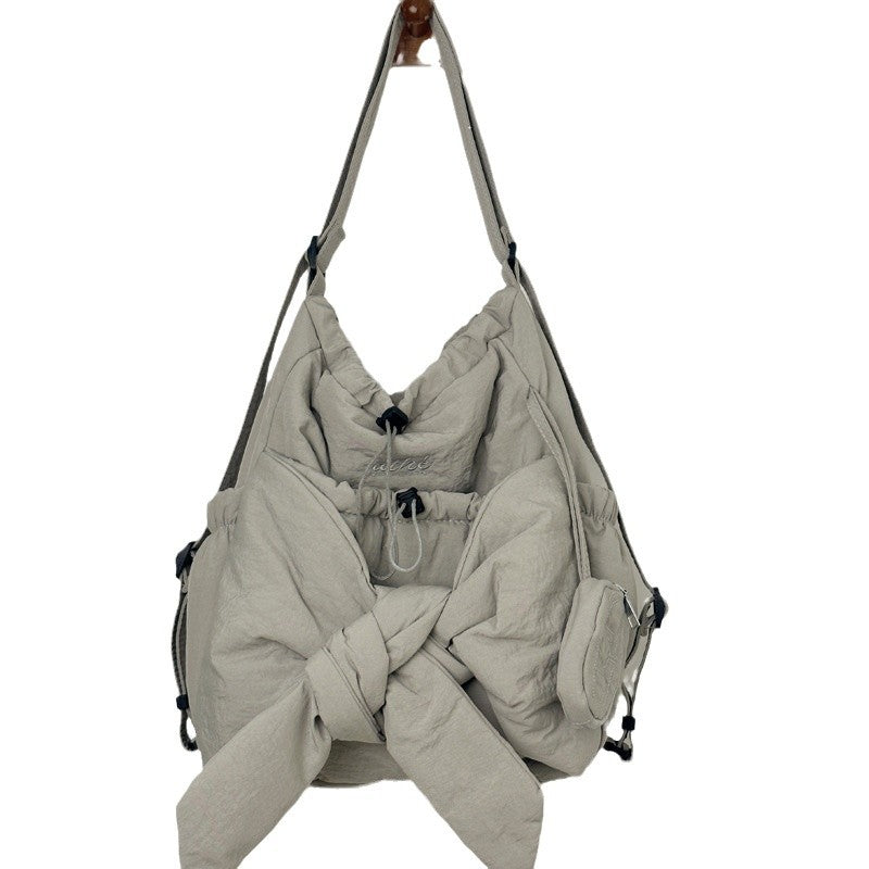 Collapse Korean Style Large Capacity Bow Women's Backpack