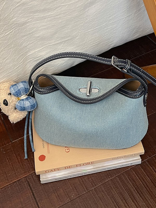 Women's Denim Fashionable For Large Capacity Handbags