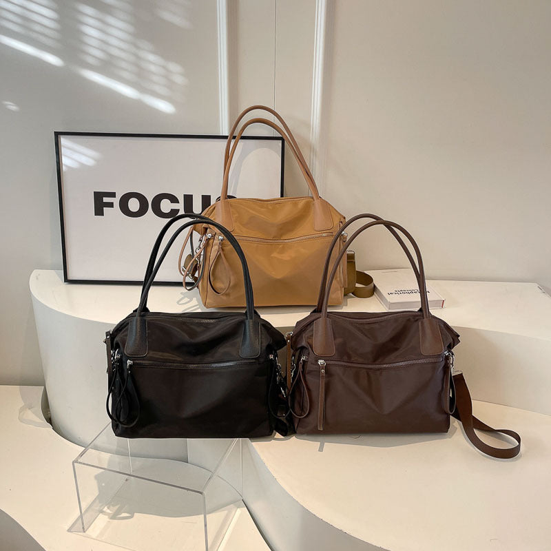 Women's Korean Style Nylon Cloth Large Capacity Fashion Underarm Women's Shoulder Bag