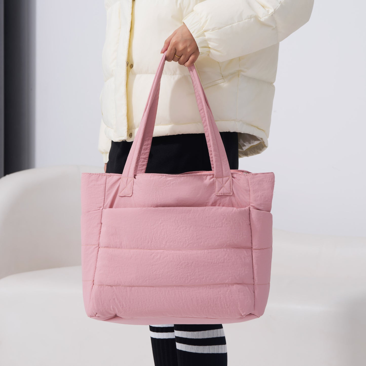 Women's Commuter Lightweight Fashion Cotton Clothes Women's Shoulder Bag