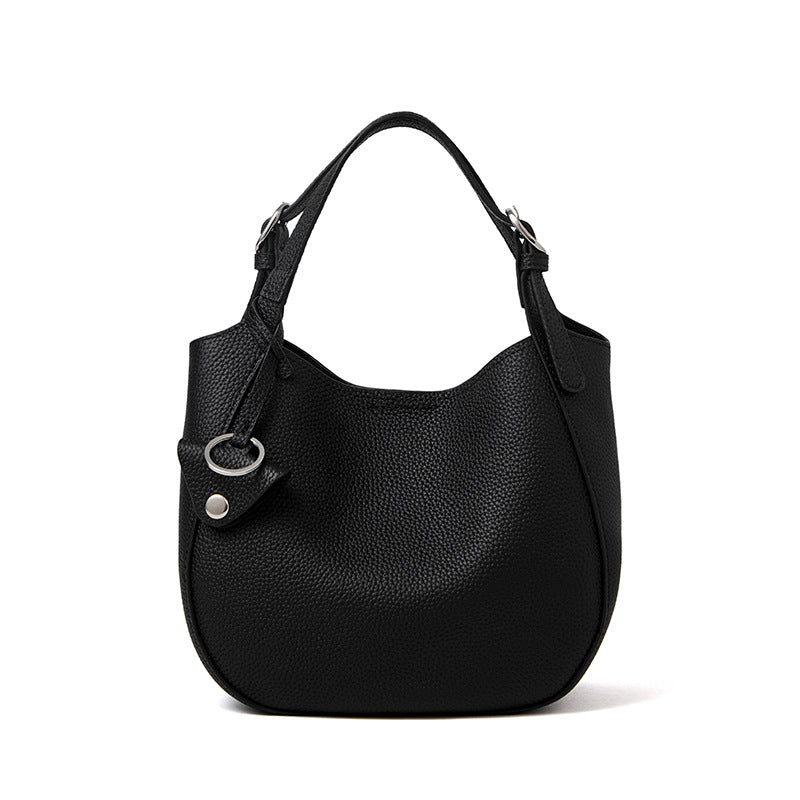 Women's Vegetable Basket Genuine Leather Soft Design High-grade Women's Handbag