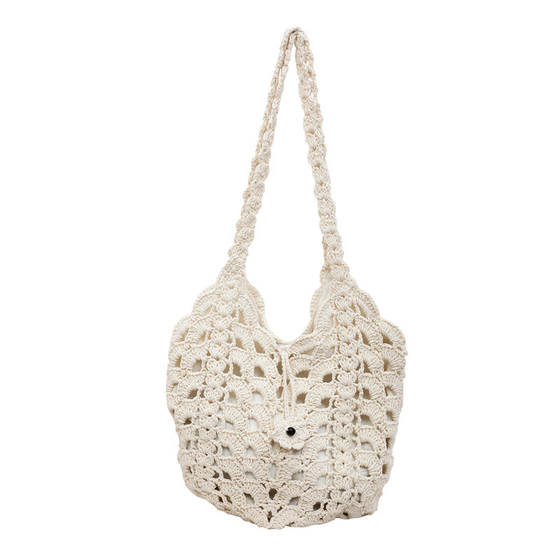 Straw Fashion Portable Beach Vacation Idle Style Texture Bags