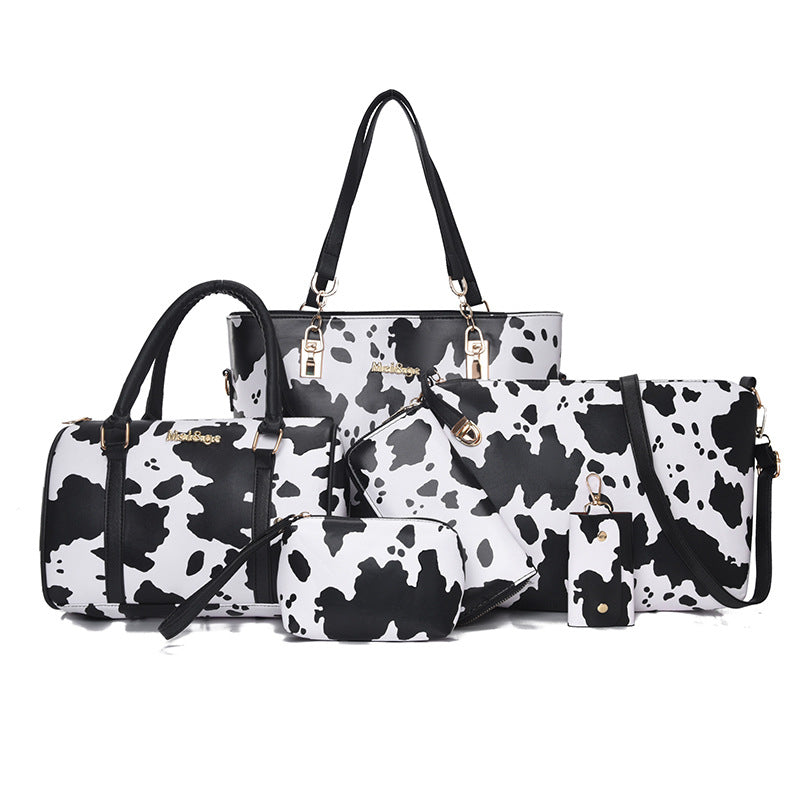 Women's Fashion Large Capacity Portable Printing Mother Women's Handbag