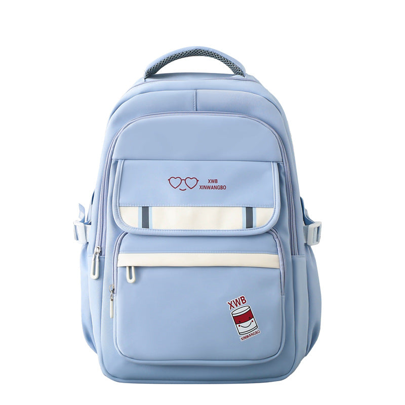 College Style Large Capacity Good-looking Lightweight Junior High Backpacks