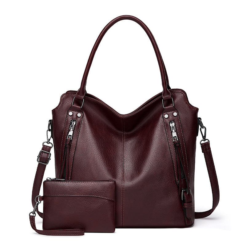 Creative Versatile Women's Fashion Letter Vintage Women's Shoulder Bag