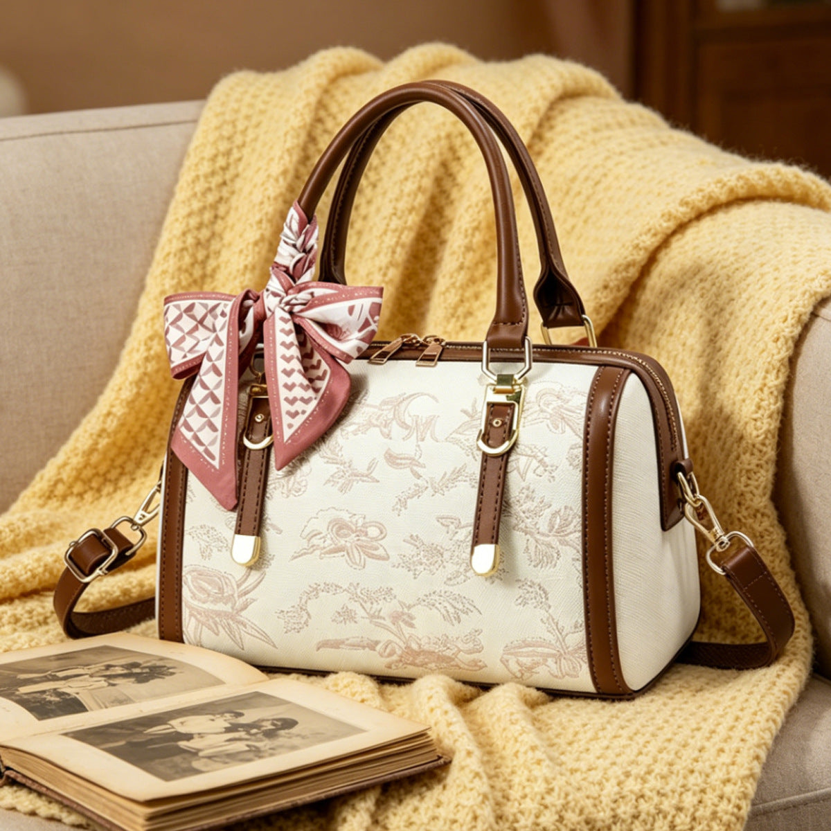 Women's Mother's Day Gift Mother Chinese Style Embroidery Light Women's Handbag