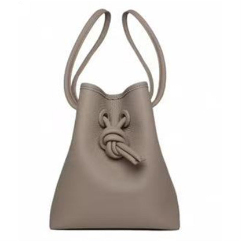 Niche Large Candy Color Vegetable Basket Bucket Bag