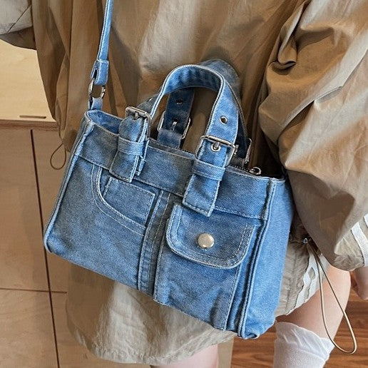 Durable Charming Popular Jeans Fashion Underarm Women's Messenger Bag