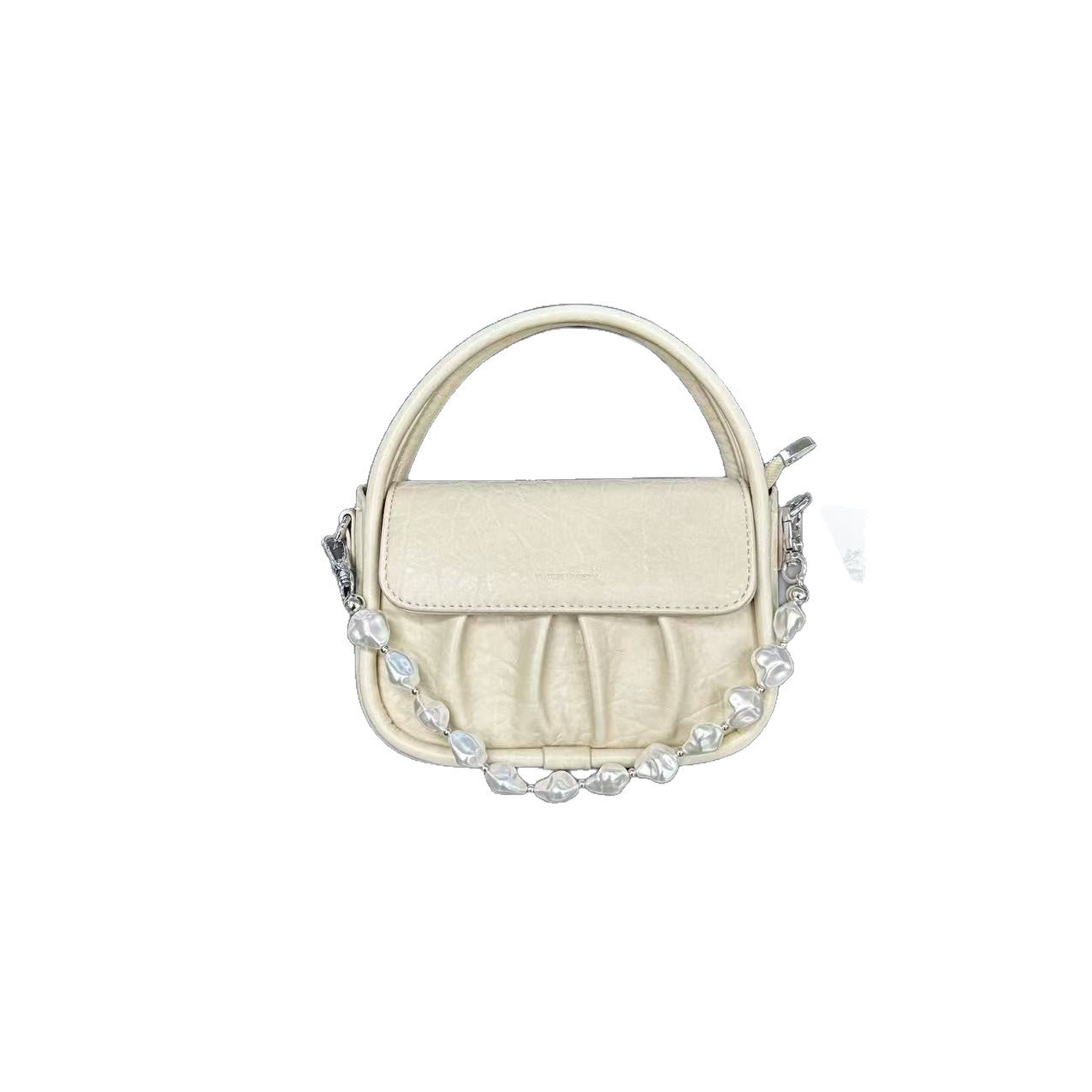 Women's Sweet Niche Mini Exquisite Pleated Western Women's Messenger Bag